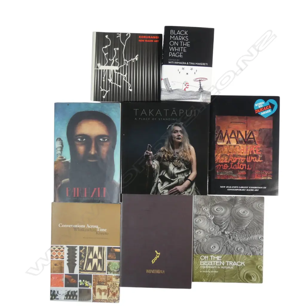 EIGHT PUBLICATIONS - ASPECTS OF MAORI ART, SEE DESCRIPTION Image 1++